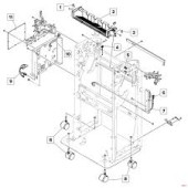 Lexmark X46x SVC Cables Wire Harness Assy 40X9870