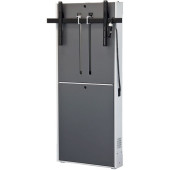 Video Furniture International VFI LFT7000-WM Wall Mounted Electric Lift Display Stand - Up to 90" Screen Support - 265 lb Load Capacity - 70" Height x 29" Width x 8.6" Depth - Floor - Metal - Gray, Shark Gray LFT7000-WM