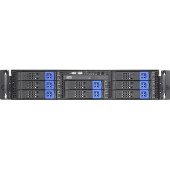 Tyan Tank TA26 B5380T26V8HR Barebone System - 2U Rack-mountable - Intel 5000X Chipset - Socket J LGA-771 - 2 x Processor Support - 16 GB DDR2 SDRAM DDR2-667/PC2-5300 Maximum RAM Support - Serial ATA/300 RAID Supported Controller - ATI ES1000 32 MB Integra