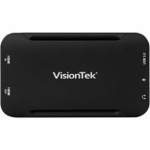 VisionTek UVC HD60 Capture Card 1080P - Functions: Video Capturing, Video Streaming - USB 3.0 Type A - 1920 x 1080 - Audio Line Out - Mac, PC - External 901415
