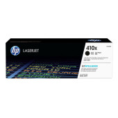 HP 410X (CF410X) High Yield Black Original LaserJet Toner Cartridge (6,500 Yield) - TAA Compliance CF410X